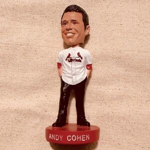 St. Louis Cardinals | Decor | Andy Cohen STL Cardinals Bobblehead